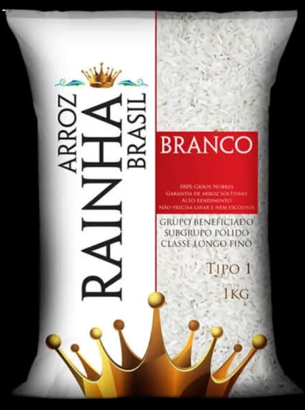 Arroz Rainha Brasil - Tipo 1